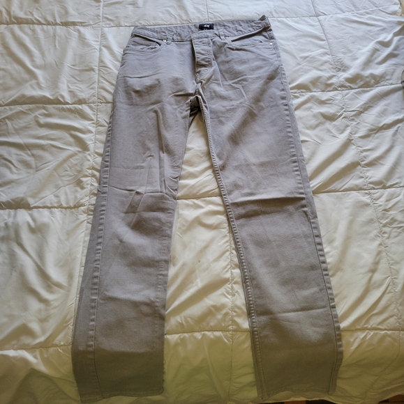 H&M Other - MENS | H&M Slim Fit light gray denim